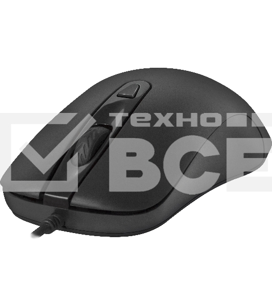 Мышь проводная Defender Classic MB-230 черный, 1600 dpi, USB, кнопки - 4