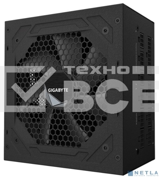 Блок питания Gigabyte ATX 850W GP-UD850GM 80+ gold 24+2x(4+4) pin APFC 120мм fan 8xSATA Cab Manag RTL