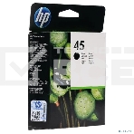 Картридж струйный HP №45 51645AE черный для HP DJ 7xxC/815C/880C/895C/9xxC/112xC/1220/6122/6127 (930стр.), фото3