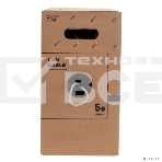 Кабель витая пара Rexant F/UTP, CAT 5e, PVC нг(А)-LS, 4х2х0,52мм, 4PR, 24AWG, INDOOR, SOLID, серый, 305м, РФ, фото3