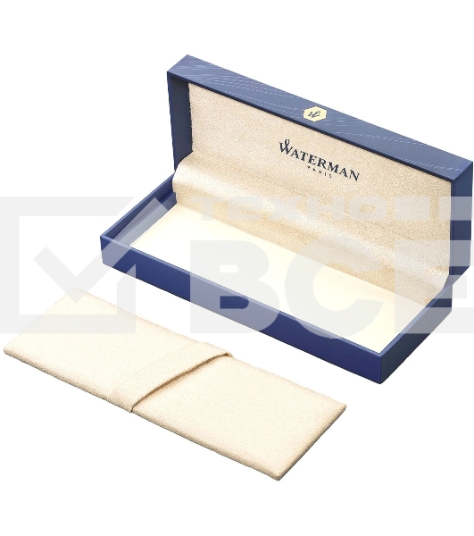 Ручка перьевая Waterman Hemisphere Colour Blocking (2179900) Purple GT сталь нержавеющая/позолота F подар.кор.