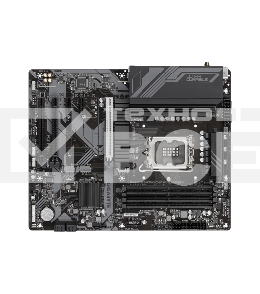 Материнская плата Gigabyte Z790 D AX, LGA 1700, Intel Z790, 4xDDR5, 4xSATA, 3xM.2, 1xPCI-E 5.0 x16, 1xPCI-E 4.0 x4, 2xPCI-E 3.0 x1, 1xHDMI, 1xDP, 1x 2.5Gb LAN, 4xUSB-A 3.2 Gen 1, 1xUSB-A 3.2 Gen 2, 2xUSB-A 2.0, 1xUSB-C 3.2 Gen 2, 3x3.5 мм, 7.1, ATX