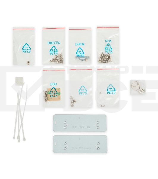 Серверный корпус Ablecom 2U CS-R29-05P; E-ATX, ATX, Micro-ATX, Mini-ITX MBs; 12 x 3.5'' hs; 1200W CRPS(1+1); no rails