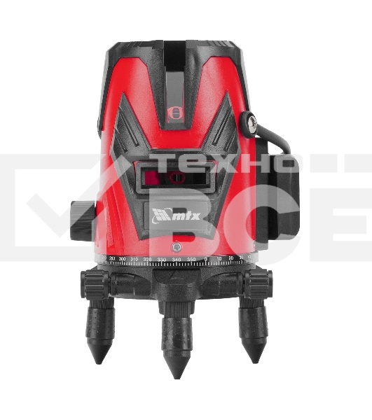 Лазерный уровень MTX MXL RED, 30 м, красный луч, акк. Li 2400 mAh, сумка, резьба 5/8'