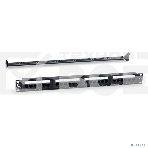 Комм. патч-панель Cabeus, 19', 1HU, портов: 24 х RJ45, кат. 6, неэкр., черный, (PL-24-Cat.6-Dual), фото 1