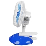 Вентилятор Centek CT-5003 синий/белый, настольный, 20 Вт, 2 скорости, 15 см, фото11