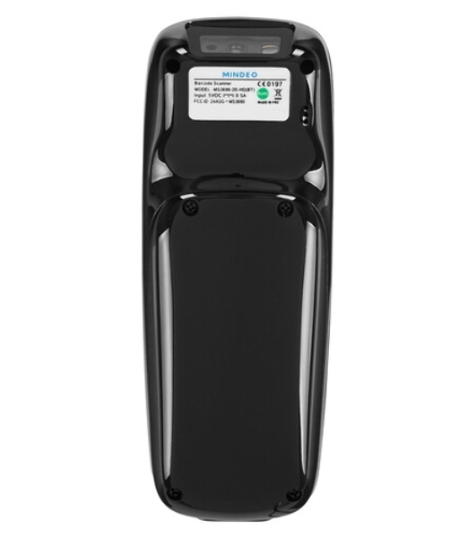 Сканер штрих-кода ручной Mindeo MS3690Plus Mark (MS3690-2D-HD(WI-FI)) 2D имидж, беспроводной, 100 скан/сек, USB, черный