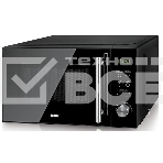 Микроволновая печь BBK 20MWG-732T/B-M черный, 20 л, 700 Вт, переключатели - поворотный механизм/кнопки, фото 1