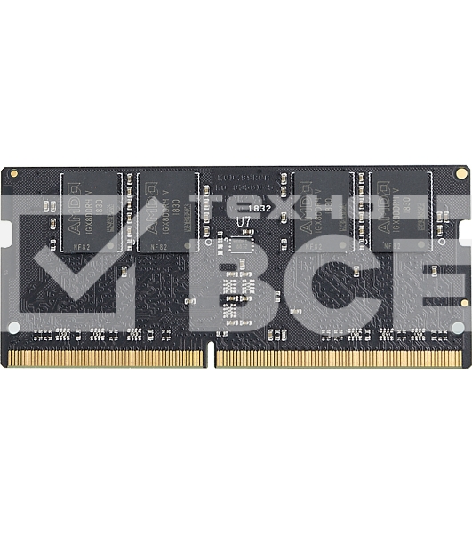 Оперативная память AMD Radeon R7, DDR4, 8GB (1x8GB), 2400MHz, CL16, SO-DIMM, OEM