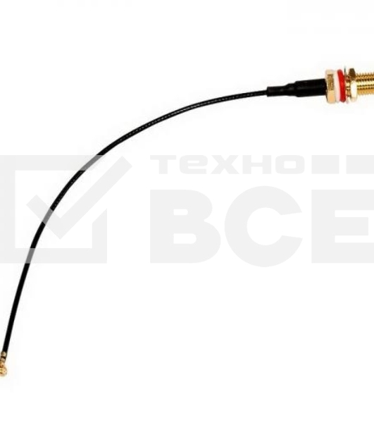 Коаксиальный кабель для подключения LTE карты к внешней антенне ACSMAUFL U.fl - SMA female pigtail