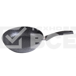 Сковорода Kukmara 220/60 мм с ручкой АП (темный мрамор) СМТ227а