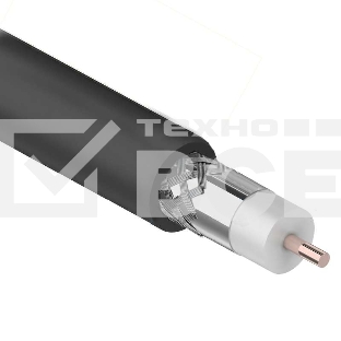 Кабель RG 11/U (75 Ом) 305м Ч (м) Rexant 01-3011