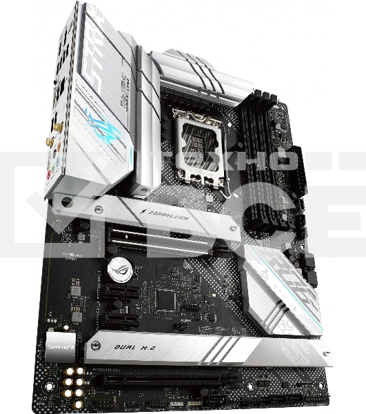 Материнская плата ASUS ROG STRIX B660-A GAMING WIFI D4, LGA 1700, Intel B660, 4xDDR4, 4xSATA, 3xM.2, 1xPCIe 5.0 x16, 1xPCIe 3.0 x4, 1xHDMI, 1xDP, 1x 2.5Gb LAN, 1xUSB-A 3.2 Gen 2, 2xUSB-A 3.2 Gen 1, 4xUSB 2.0, 5x3.5 мм, 7.1, Standard-ATX