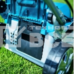 Газонокосилка Makita ELM4121 1600Вт,41см,7уровн,20\75мм,50л,14.5кг,кор,сталь,2Cut,инд заполнения,мульчирование, фото3