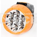 Фонарь LED 3807 (аккум 220В черный/жел. 7 LED; 2 режима SLA пласт. короб) Ultraflash 9216, фото3