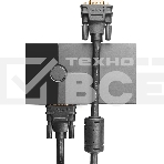 Кабель Greenconnect SVGA 7.0м чёрный, позолоченные контакты, ферритовые кольца, OD8.0mm. 15M / 15M Premium GCR-VM2VM2-7.0m, 28/28 AWG, двойной экран, фото8