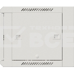 Шкаф коммутационный NTSS Премиум (NTSS-W6U6045GS-2) настенный 6U 600x450мм пер.дв.стекл 60кг серый IP20 сталь, фото4