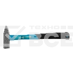 Молоток слесарный Gross 10273 300г, квадратный боек, фиберглассовая обрезиненная рукоятка, фото3