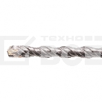 Бур по бетону, двойная спираль, Cobalt W-tip, 8x260 мм, SDS PLUS Denzel, фото4