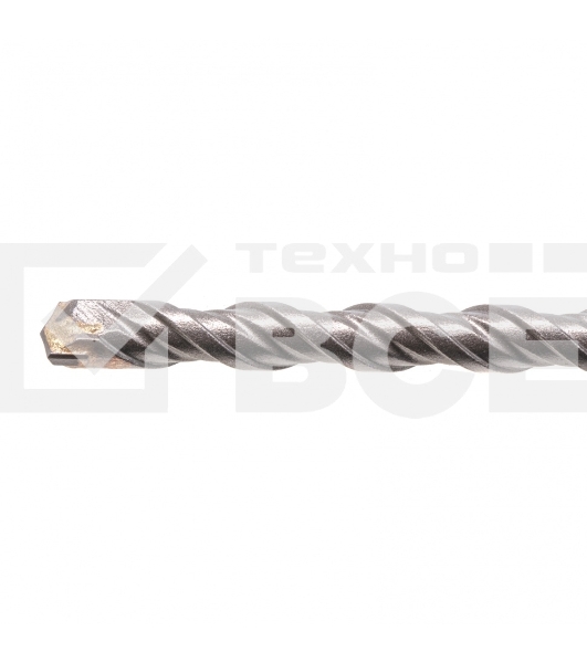 Бур по бетону, двойная спираль, Cobalt W-tip, 8x260 мм, SDS PLUS Denzel