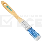 Кисть плоская 'Евро' 3/4', искусственная щетина, деревянная рукоятка MTX 83068, фото5