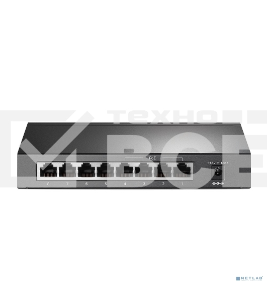 Коммутатор TP-Link SMB TL-SF1008P Коммутатор 8-port 10/100M Desktop PoE Switch