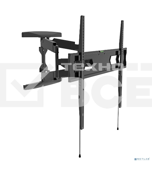Универсальное шарнирное настенное крепление Wize WA90 для 42'-90' LCD телевизоров, VESA 800x600, черный, розн. упаковка