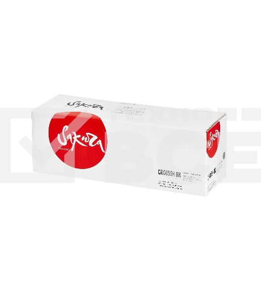 Картридж лазерный Sakura 055HBK (3020C002) для Canon MF742/MF746CX/MF744CDW/LBP664CX/LBP663CDW/ 400M454DN/ 400M454DW/ 400M479DW/ 400M479FDN/ 400M479FDW, черный, 7600 к. (чип без счетчика копий)