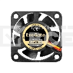 Вентилятор для корпуса ExeGate ExtraSilent ES04010S3P-5 черный, 40 мм, 4500 об/мин, 22 дБ, 3 pin, фото2