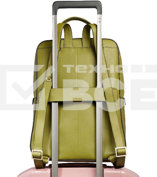 Рюкзак женский Piquadro Ashley CA6455W134/VE оливковый кожа