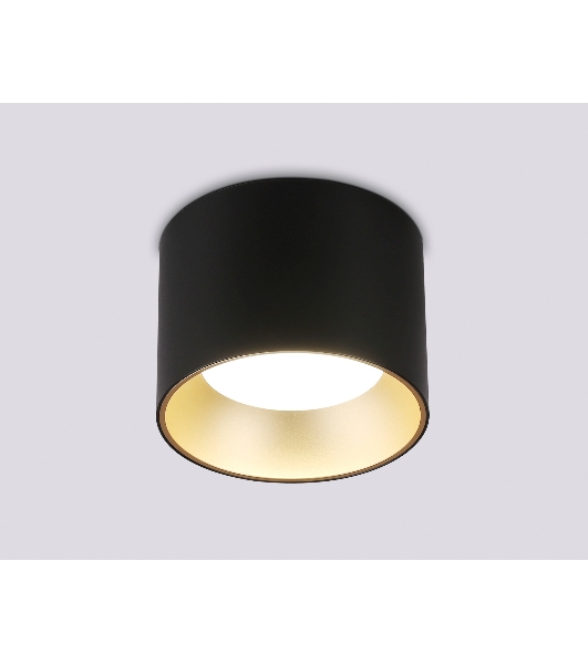 Светильник Ambrella light TN52887 SBK/SGD черный песок/золото песок GX53 max 12W D97*70