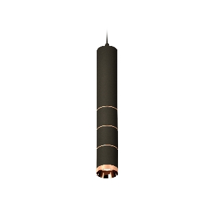 Светильник Ambrella Light XP6302060 SBK/PPG черный песок/золото розовое полированное MR16 GU5.3