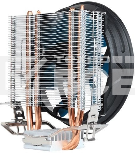 Кулер для процессора AeroCool / Formula Verkho 2 Plus серебристый, 120 мм, алюминий/медь, 2000 об/мин, 26.7 дБ, 4 pin, 115 Вт, 140 мм