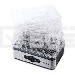 Сушилка для овощей и фруктов Kitfort KT-1914 5под. 240Вт черный, фото2