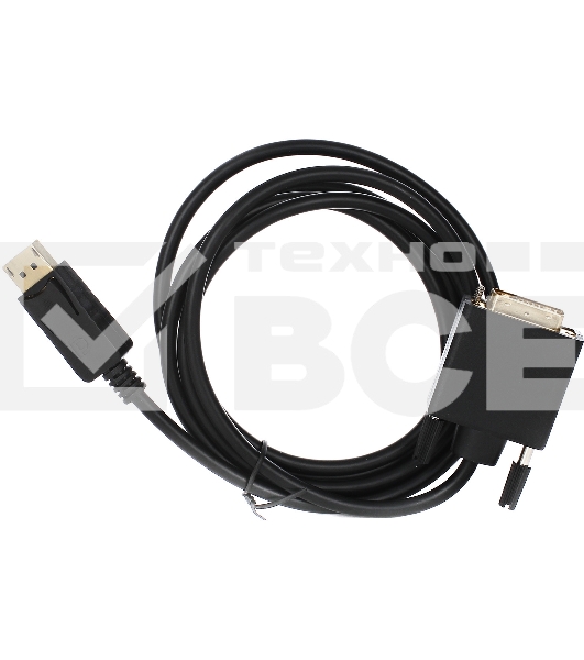Кабель-переходник DisplayPort---DVI_M/M 1,8м Telecom  <TA668-1.8M> 