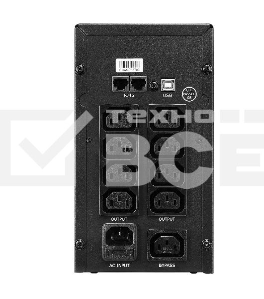 Источник бесперебойного питания CROWN Line Intractive CMU-SP1200IEC USB 1200VA\720W