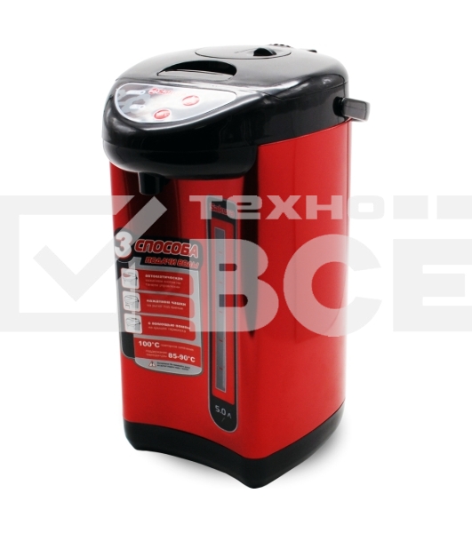 Термопот Sakura SA-335BR 4.2л красн/черн