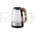 Чайник Centek CT-0065 <Beige> стекло, 1.7л 2200Вт, LED-подсветка, мерная шкала, защита от вкл б/воды, фото2