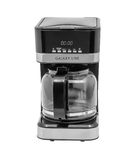 Кофеварка капельная Galaxy Line GL 0711 черный, исп. кофе - молотый, 1,8 л, 1100 Вт.