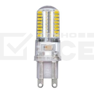 Лампа светодиодная PLED-G9 5Вт капсульная 4000К белый G9 300лм 220-230В JazzWay 1032133B
