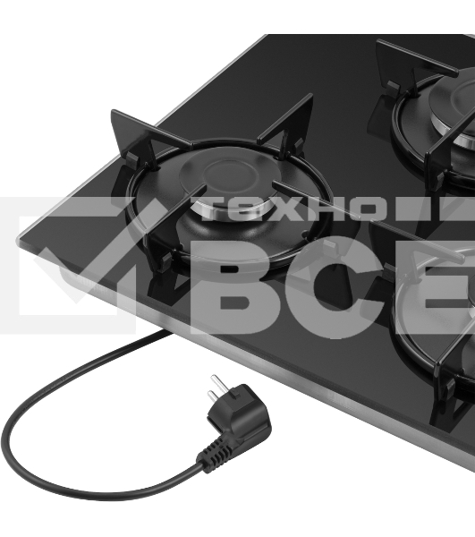 Газовая варочная панель HOMSair HGG431BK