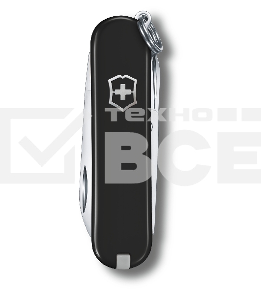 Нож перочинный Victorinox Classic Dark Illusion (0.6223.3G) 58мм 7 функций черный карт.коробка