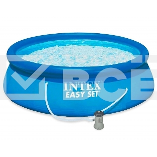 Бассейн Intex Easy Set, 28118, 305х61 см, 3077л, фил.-насос 1250л/ч, уп.1
