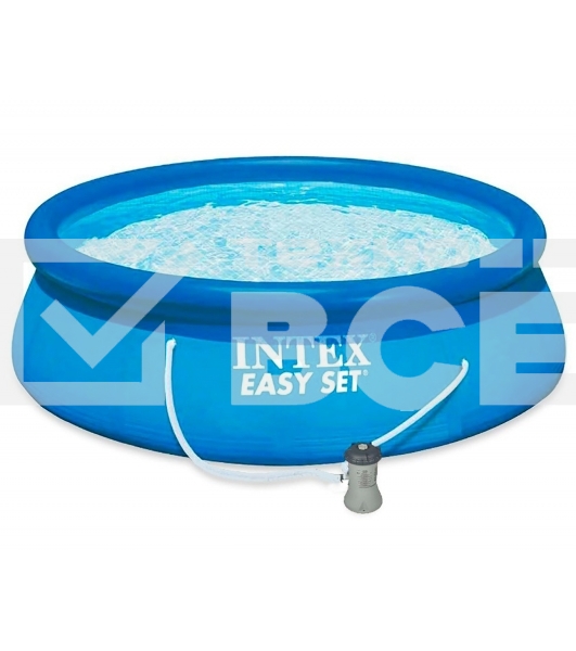 Бассейн Intex Easy Set, 28118, 305х61 см, 3077л, фил.-насос 1250л/ч, уп.1