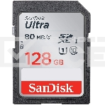 Флеш карта SD 128Gb SanDisk SDXC Class 10 UHS-I Ultra 120MB/s, фото2