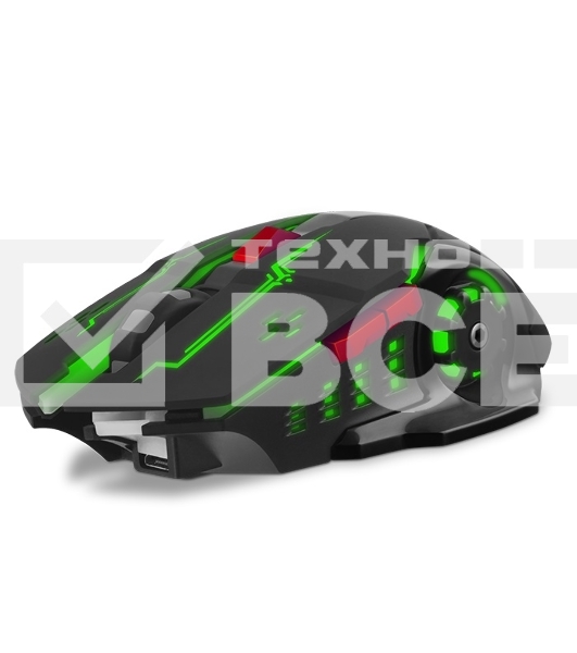Мышь беспроводная SVEN RX-G930W черный, 2400 dpi, радиоканал, USB, кнопки - 6
