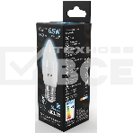 Лампа светодиодная Gauss 6.5Вт цок.:E27 свеча 220B 4100K св.свеч.бел.ней. (упак.:10шт) (103102207), фото5