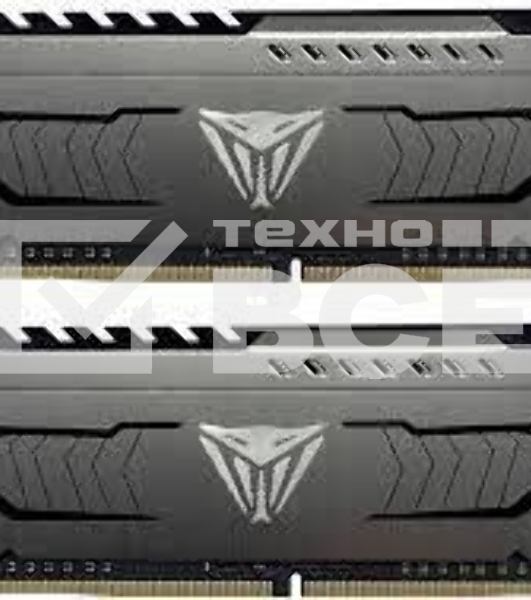 Оперативная память Patriot Viper Steel, DDR4, 64GB (2x32GB), 3200MHz, CL16, радиатор, черный