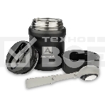 Термос для еды Арктика 311-500 0.5 л. черный, картонная коробка (311-500/BLACK), фото3