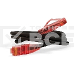 Патч-корд Hyperline PC-LPM-UTP-RJ45-RJ45-C5e-10M-LSZH-BK U/UTP, Cat.5e, LSZH, 10 м, черный, фото 1